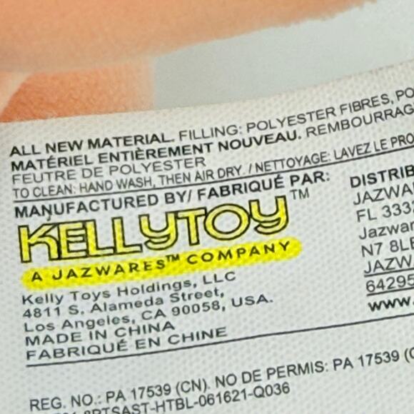 Squishmallows Kellytoy Quinn The KangarooLight Peach Soft Plush Stuffed Animal - Picture 6 of 7